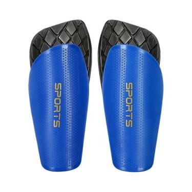 Imagem de Caneleiras de Futebol Loogdeel - 1 Par para Crianças e Adultos com Red