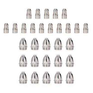 Imagem de Kit de eletrodo de bocal cortador de plasma P80 de cobre com abertura de 1,5 mm para corte de placa de 12 a 20 mm