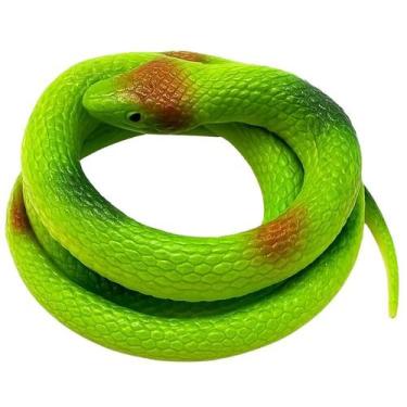 Imagem de Cobras De Borracha Serpente Naja Macia Brinquedo Realista - STORE SHAR
