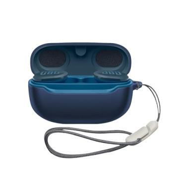 Imagem de SKPY Capa de silicone compatível com JBL Endurance Race, capa protetora de corpo inteiro à prova de choque com pulseira antiperda para meninos, meninas, mulheres e homens