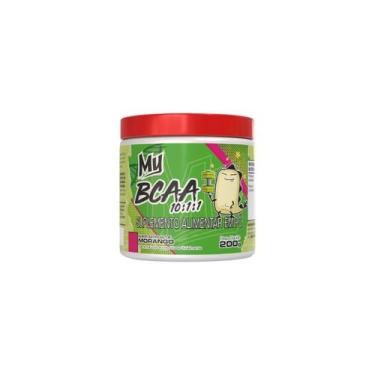 Imagem de BCAA em Pó 200g My Suplementos, Morango