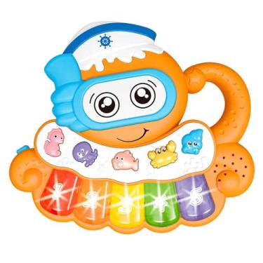 Imagem de DM Toys Baby Musical Polvo Luz e Música Cores Sortidas