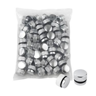 Imagem de Botão Frances Espelhos Plastico Pacote Com 100 Unidades - Vetro