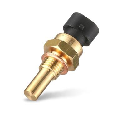 Imagem de UGSHY 1 Pacote De Sensor Temperatura Do Líquido Arrefecimento Motor, Acessórios Substituição Para Temperatura, Peças Automotivas, Compatível Com Delphi 15404280 12191170 60811520 12608814 (Dourado)
