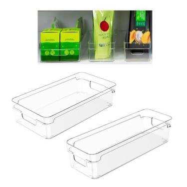 Imagem de Conjunto 2 Organizador De Armários Multiuso 2,8 E 1,9 Litros - OU