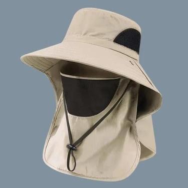Imagem de Chapéu De Pesca Com Proteção UV Para O Verão, Ideal Para Caminhadas, C
