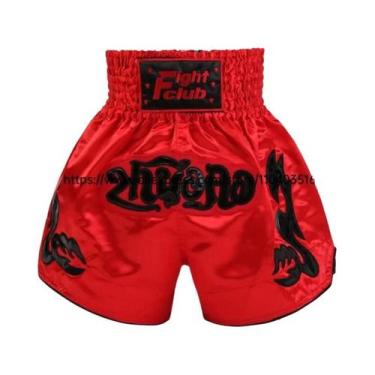 Imagem de Shorts De Boxe Muay Thai De Cetim Para Homens, Mulheres E Crianças, Co