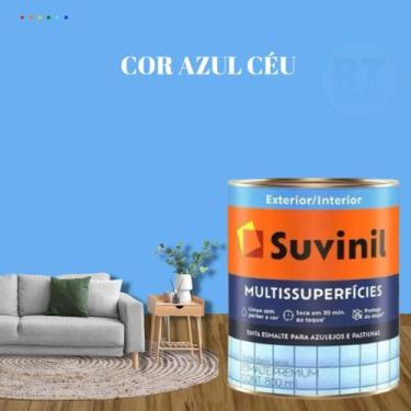 Imagem de Tinta Epóxi Base Água Suvinil Multissuperfícies Azulejos e Banheiros A