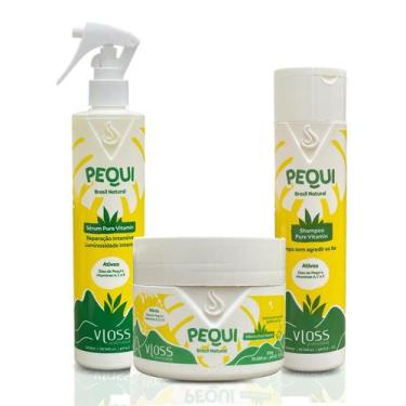 Imagem de Kit Pequi Pure Vitamin Vloss Sh + Mask E Sérum 300Ml Cada