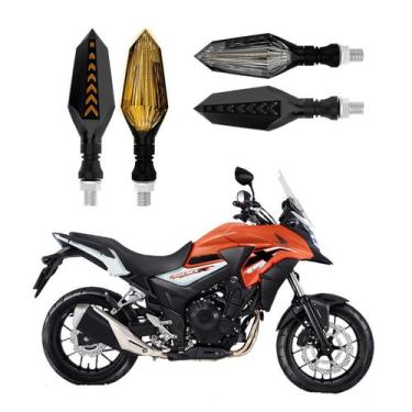 Imagem de KIT 4 Setas Sequenciais Pisca de Led Modelo P43S Honda CB 500X 2010 20