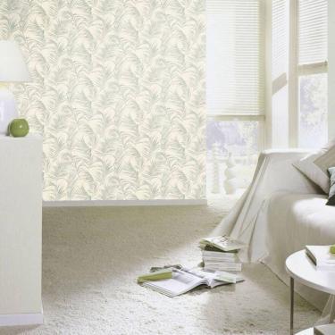 Imagem de Papel De Parede Barbara Home Folhagem Verde 560855