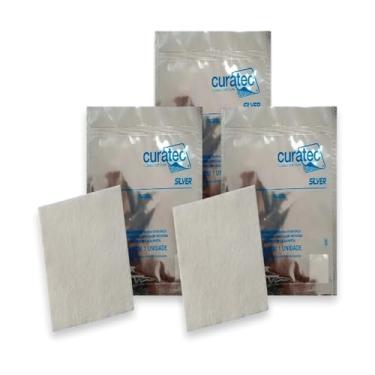 Imagem de Kit com 3 Unidades Curativo Alginato de Cálcio com Prata Silver IV - 10cm x 20cm