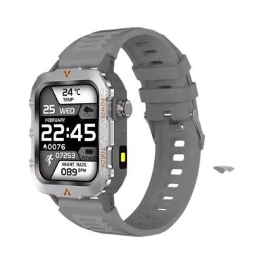 Imagem de Relógio Inteligente Militar Masculino Para Atividades Ao Ar Livre Com 