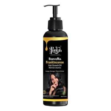 Imagem de Nagaad Óleo de crescimento capilar de olíbano 200 ml | Crescimento do cabelo | Mistura com óleo de alecrim, semente preta e coco – suporta cabelos mais grossos e fortes – para todos os tipos de cabelo