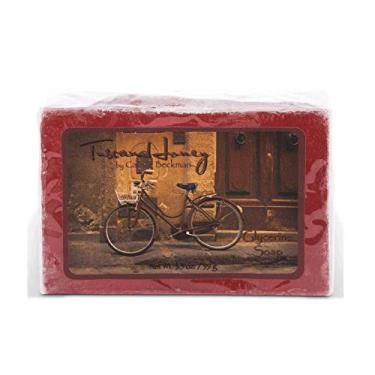 Imagem de Camille Beckman Sabonete em barra de glicerina perfumado de mel toscano para mãos, rosto e corpo, 3 barras de 100 ml cada