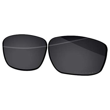 Imagem de Ensky Lentes de reposição HardyShield para óculos de sol Oakley Valve New 2014 OO9236, Preto coral - Estampa polarizada, Valve New 2014