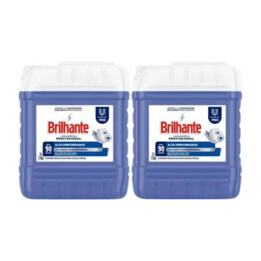 Imagem de Kit 2 Sabão Líquido Alta Perfomance 7 Litros Brilhante