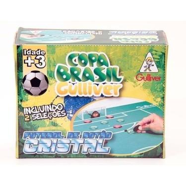 Imagem de Futebol De Botão Cristal Gulliver 2 Times Brasil x Argentina