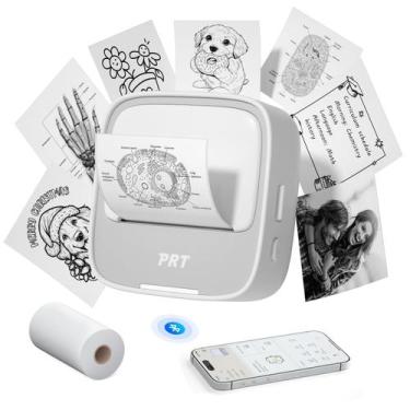 Imagem de Impressora térmica de adesivos PRT S1 Mini Bluetooth Portátil
