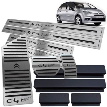 Imagem de Descanso Soleira Pedaleira Preto C4 Picasso 2008 A 2014