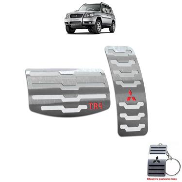 Imagem de Pedaleira Automático Mitsubishi Pajero TR4 2010 A 2015 Prata