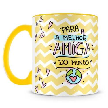Imagem de Caneca Melhor Amiga - Presente Especial em Cerâmica de 325ml - Amo Can