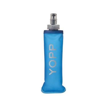 Imagem de Garrafa Dobrável Yopp Soft Flask Azul 250ml Esportiva, Azul