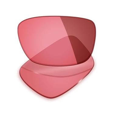 Imagem de Mryok Lentes de reposição UV400 para óculos de sol Oakley Drop Point OO9367, HD Polarized, proteção UV, resistente a impactos e ajuste perfeito - Fotocromático rosa