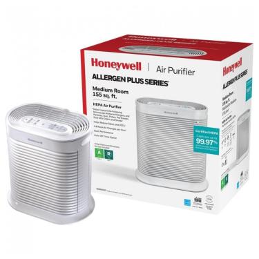 Imagem de Purificador de ar AllergenPlus HEPA. Redutor de Alergénios Aerotransportados para Salas Médias. Reduz alérgenos. Fumaça