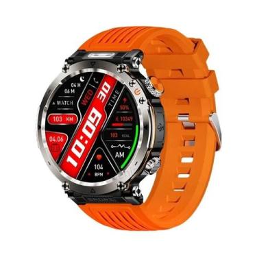 Imagem de Relógio Inteligente Militar Masculino Com Tela De 1,7 Polegadas, Chama