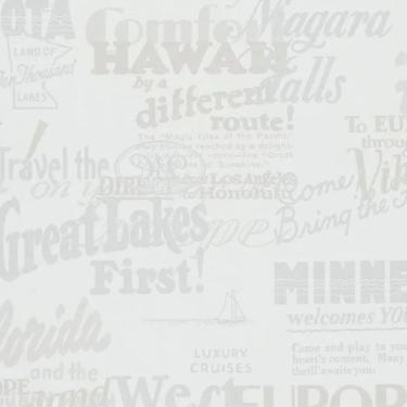 Imagem de Papel de Parede Ivy ABC123 Branco 6815-10