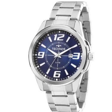 Imagem de Relógio Technos Masculino 2115Kzzs/1A Prata