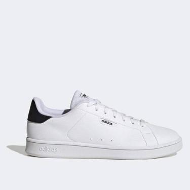 Imagem de Tênis Adidas Urban Court Masculino, Branco, Preto, 44