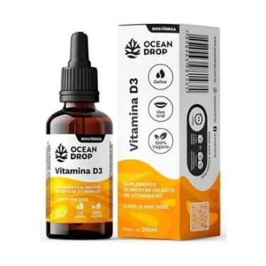 Imagem de Vitamina D3 Gotas 30ml 2000ui 120 Doses Ocean Drop-Unissex
