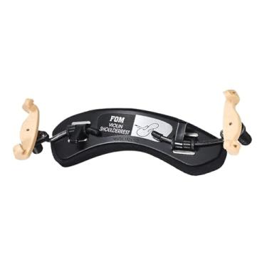 Imagem de KiBcsLic Apoio de ombro para violino, pés de borracha giratórios confortáveis, acessórios para instrumentos musicais, pés ajustáveis, 10cm