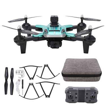 Imagem de Drone de câmera dobrável, mini drone, para adultos, crianças, iniciantes, brinquedos de controle remoto para câmera HD, controle fácil para meninos e meninas (bateria corporal incluída, bateria de
