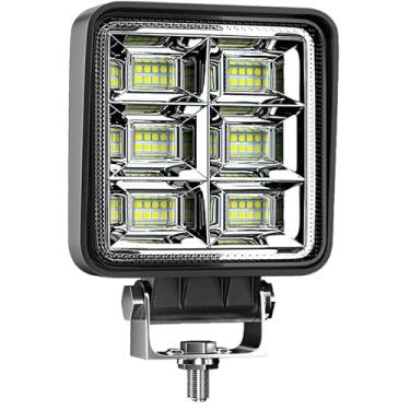 Imagem de Farol Milha LED 144W Extra Forte para Trator, Caminhão e Colheitadeira 12V 24V