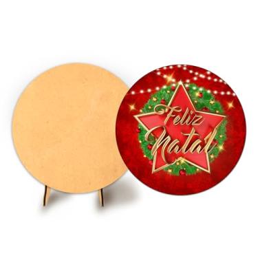 Imagem de Painel Sublimado Com Elastico 50cm Flores + Suporte MDF (NAT144)