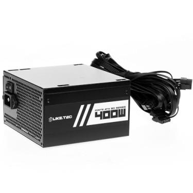 Imagem de FONTE ATX 400W 80 PLUS BRONZE PRETO LIKETEC STEEL DIAMOND LF-DIAMOND400W-80PB-2132