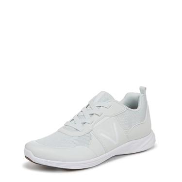 Imagem de Vionic Tênis de caminhada feminino Shay II - Active Lace-Up Tênis de caminhada tamanhos 34 a 44, Malha Frost, 7.5 Wide