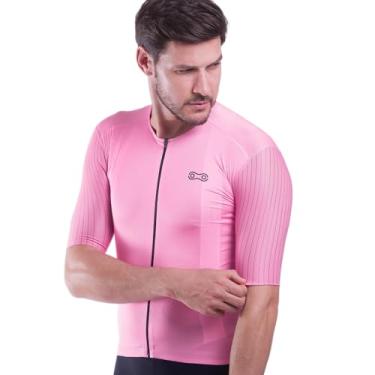 Imagem de Camisa Highline Rosa - Jersey de Ciclismo Marcio May