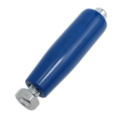 Imagem de Meuey Lyot 1 peça de alças giratórias azul M10 torno de baquelite alça rosqueada reboque manivela roda de mão com porca para reparo de móveis, tornos, luminárias, cercas, máquinas e equipamentos