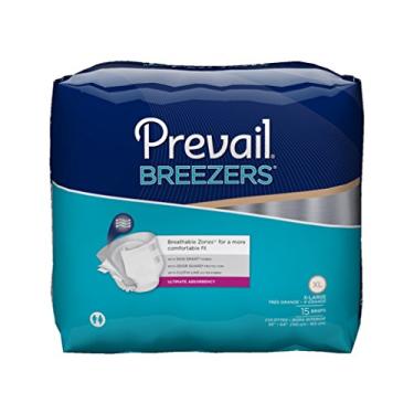 Imagem de Prevail Breezers Ultimate Absorção Incontinência Cuecas, Extra Grande, 15 unidades