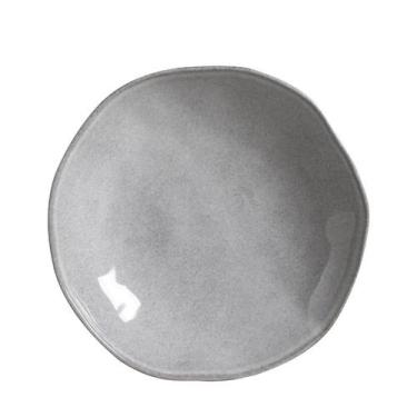 Imagem de Conjunto com 6 Pratos Fundo Orgânico Concreto Ø21,2cm 600ml - Porto Br