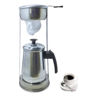 Imagem de Coador De Café Vem O Bule Suporte Antigo Mancebo Mariquinha