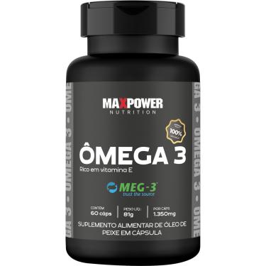 Imagem de Omega 3 *meg 3 Max Power Oleo De Peixe- 60 Cápsulas 81g