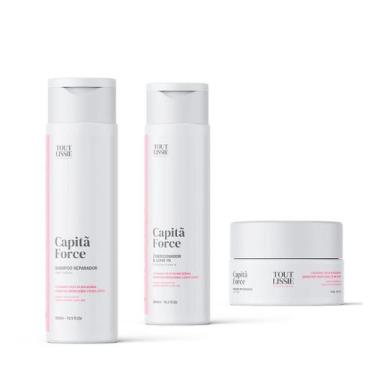 Imagem de Kit Capilar Reconstrução - Tratamento em Casa 3 Itens - Tout Lissie - 