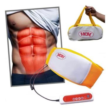 Imagem de Estimulador Abdominal e Glúteos Cinta Modeladora Elétrica Bivolt - Alt