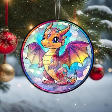 Imagem de Acrílico colorido, apanhador de sol, decoração de janela suspensa de coruja, arte de parede de arco-íris, para sala de estar, quarto, varanda, interior e exterior, jardim, enfeites de Natal 19 x 19 cm