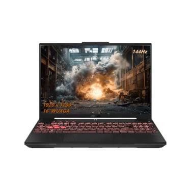 Imagem de ASUS Laptop TUF Gaming A16, laptop para jogos FHD de 16 polegadas + 144 Hz, AMD Ryzen 7-7445HS, NVIDIA GeForce RTX 4050, 16 GB DDR5, SSD de 512 GB, BK, cinza, Windows 11 Home, suporte dobrável para